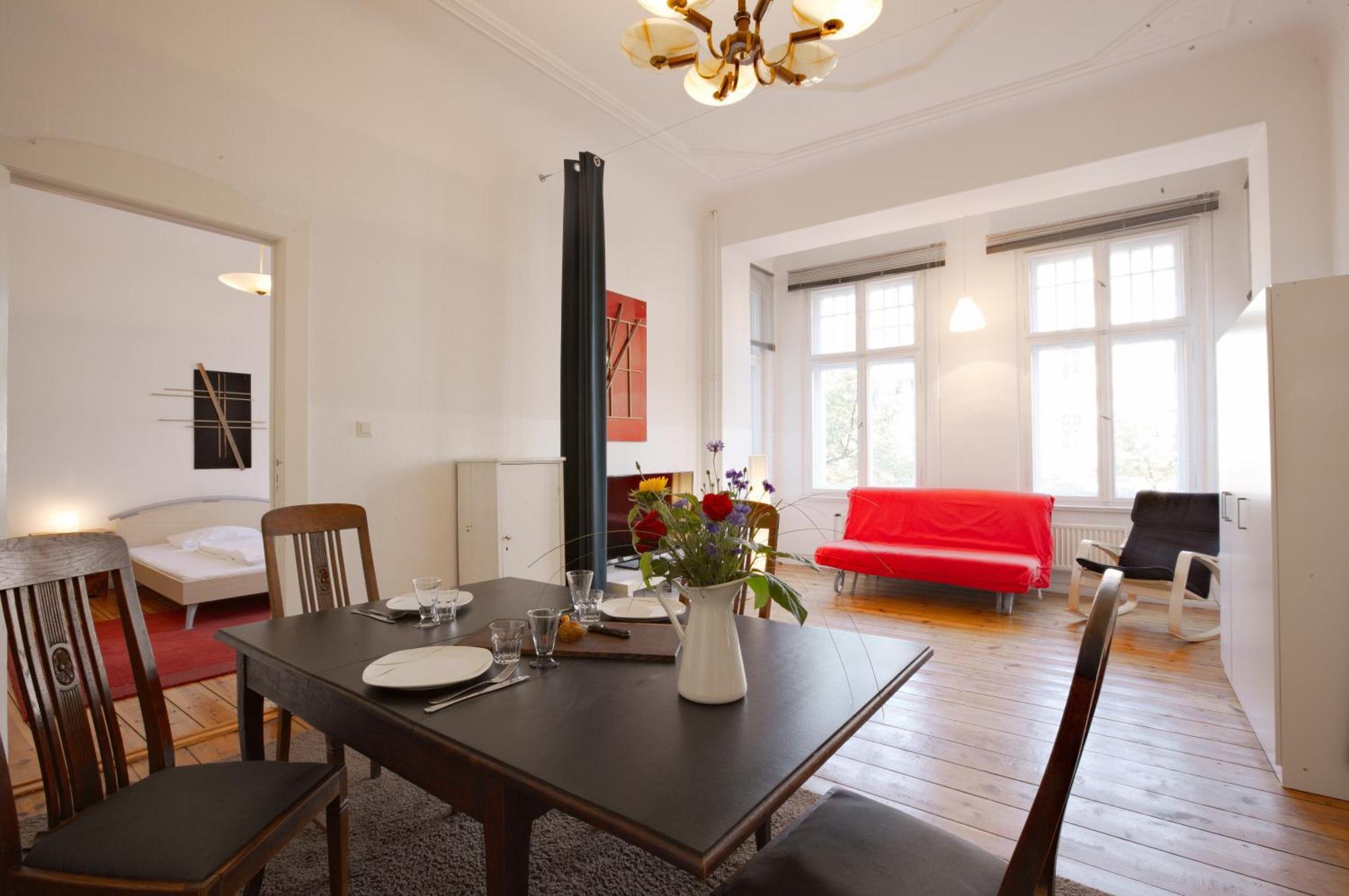 Elegante Altbauwohnung Berlim Exterior foto